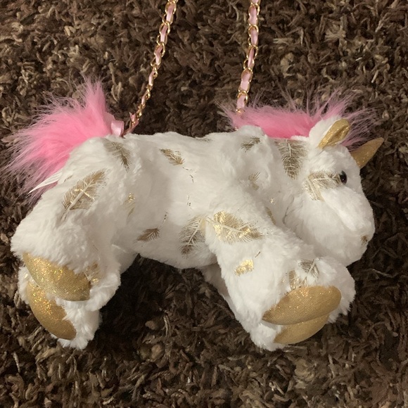 Toby Enterprises Unicorn Purse 11" Plush RN#144702 - Picture 2 of 6